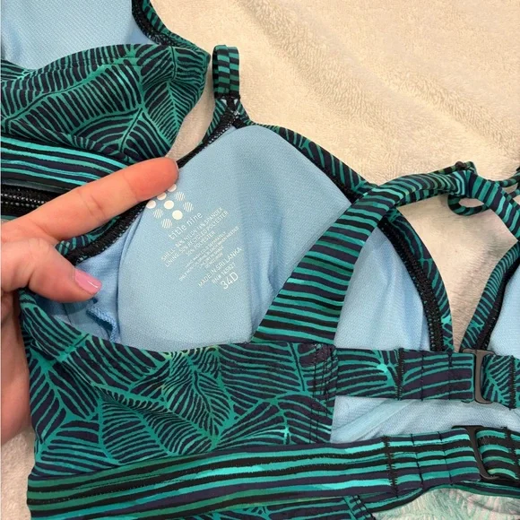 EUC Title Nine Bikini Tankini set - Picture 5 of 6